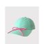 Fashion Light Pink Polyester Strappy Bow Baseball Cap
