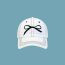 Fashion Macaron Empty Hat Lake Blue Polyester Strapless Hat