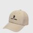 Fashion 7 Peaked Cap—black Cotton Embroidered Baseball Cap
