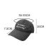 Fashion Coffee Cotton Embroidered Letter Baseball Cap