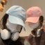 Fashion Milk Pink Cotton Letter-embroidered Baseball Cap