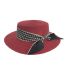 Fashion Black Straw Flat Sun Hat