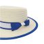 Fashion Khaki Flat Top Wide Brim Sun Hat