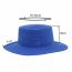 Fashion Beige Straw Flat Top Large Brim Sun Hat