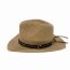 Fashion Milky White Straw Rolled Hem Denim Sun Hat
