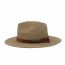 Fashion Grey Straw Large Brim Sun Hat