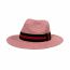 Fashion Gouache Color Block Web Straw Sun Hat