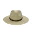 Fashion Beige Metal Leaf Straw Large Brim Sun Hat