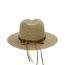 Fashion White Metal Leaf Straw Large Brim Sun Hat