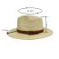 Fashion Khaki Straw Large Brim Sun Hat