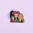Fashion Color Alloy Cartoon Character Brooch