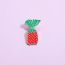 Fashion Strawberry Candy Alloy Cartoon Strawberry Candy Brooch