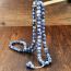 Fashion Blue Natural Stone Beads Handheld Rosary