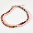 Fashion Colored Tourmaline Crystal Beaded Necklace