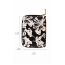 Fashion Black And White Flower Pu Printed Large Capacity Wallet