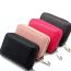 Fashion 18 Cards Pink Leather Multi-card Slot Large-capacity Coin Purse