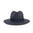 Fashion Navy Blue Straw Large Brim Sun Hat