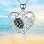 Fashion Turtle Mother And Child Necklace Alloy Diamond Love Turtle Necklace