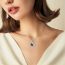 Fashion Turtle Mother And Child Necklace Alloy Diamond Love Turtle Necklace