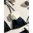 Fashion Milky Nylon Three-dimensional Flower Halter Neck Split Swimsuit Bikini