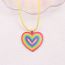 Fashion Love Ripple-necklace Leather Love Ripple Necklace