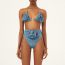 Fashion One Piece Swimsuit Polyester Floral One-shoulder Swimsuit