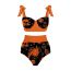 Fashion Little Devil Swimsuit Polyester Printed Swimsuit