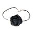 Fashion 38# Necklace-black Fabric Flower Necklace