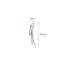 Fashion Ear Cuff-pink (single) Copper Diamond Claw Chain Butterfly Ear Cuff (single)