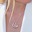 Fashion Silver [one Engraved Bead + Engraving] Construction Period:2-3 Days Alloy Love Necklace