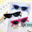 Fashion Pink/grey Pc Cat-eye Children's Sunglasses