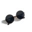 Fashion Purple On The Gold Frame And Gray On The Bottom Pc Round Children's Sunglasses
