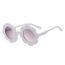 Fashion White Frame Pc Flower Type Children's Sunglasses