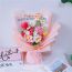 Fashion Lotus Bouquet-packaged And Shipped Wool Knitting Simulation Bouquet