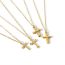 Fashion 4# Stainless Steel Cross Necklace