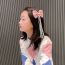 Fashion Apricot Hairpin Fabric Sequin Bow Children's Hair Clip