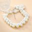 Fashion Pearl Diameter 1.7cm Imitation Pearl Bead Necklace