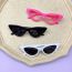 Fashion Black Frame-gray Cat Eye Small Frame Children's Sunglasses