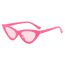 Fashion Red Frame-gray Cat Eye Small Frame Children's Sunglasses