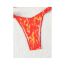 Fashion Multicolor Print Polyester Printed Floral Tankini Swimsuit Bikini