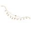Fashion Silver Alloy Leaf Double Layer Anklet