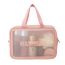 Fashion Shell Cherry Blossom Pink Trumpet Pvc Large Capacity Storage Bag