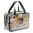 Fashion Thickened Pearl White Small Size Pu Large Capacity Storage Bag