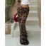 Fashion Leopard Print Polyester Printed Skirt
