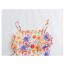 Fashion Color Polyester Printed Halter Top
