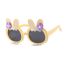 Fashion Purple Children's Cartoon Sunglasses With Rabbit Ears