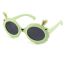 Fashion Green Children's Dragon Horn Sunglasses