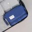 Fashion Dry And Wet Separation Plus Size-navy Blue Polyester Large Capacity Storage Bag