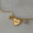 Fashion 11 11 Gold-plated Copper And Diamond Number Love Necklace