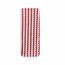 Fashion Pinstripe Pink Coral Velvet Vertical Pattern Absorbent Towel